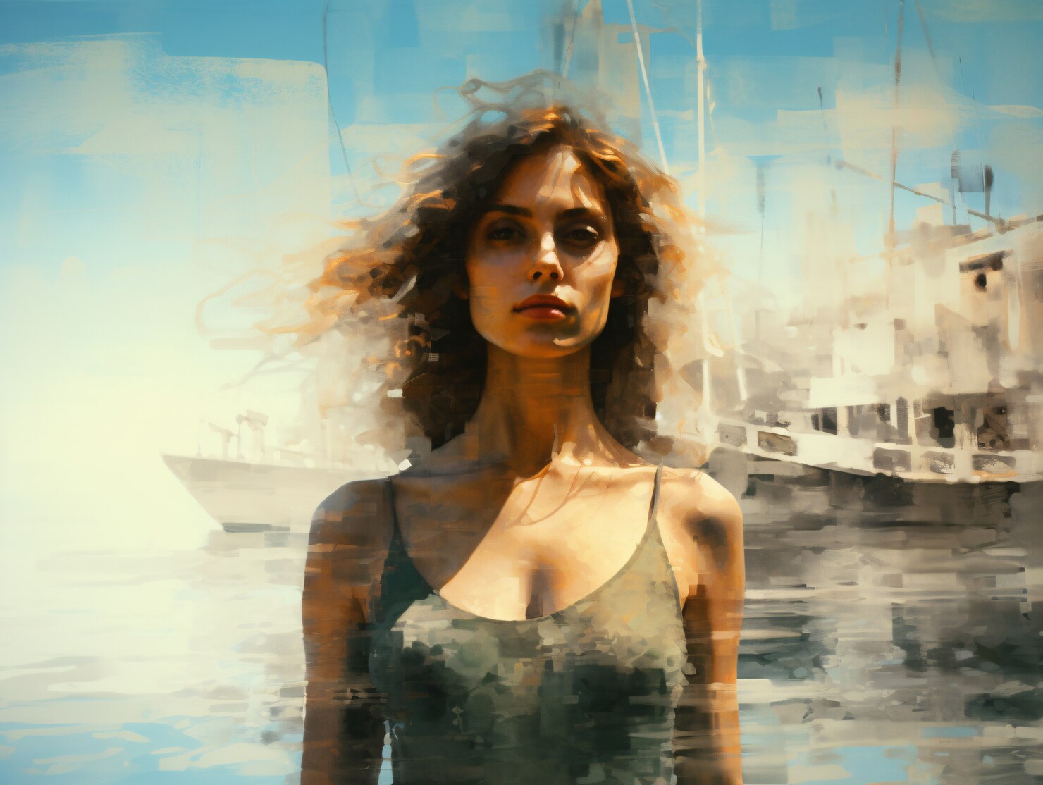 hand painted portraits